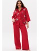 Брючный костюм артикул: 3140 красный от Ma Сherie - вид 6
