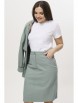 Юбочный костюм артикул: 3156 мятный от Ma Сherie - вид 4