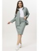 Юбочный костюм артикул: 3156 мятный от Ma Сherie - вид 11