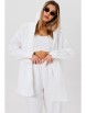 Брючный костюм артикул: 8005 белый от Ma Сherie - вид 8