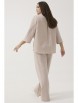 Брючный костюм артикул: 3123 бежевый от Ma Сherie - вид 2