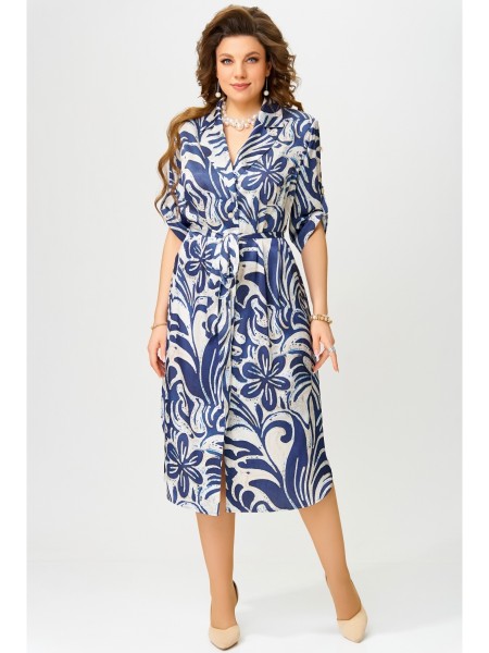 1553 бежево-синий