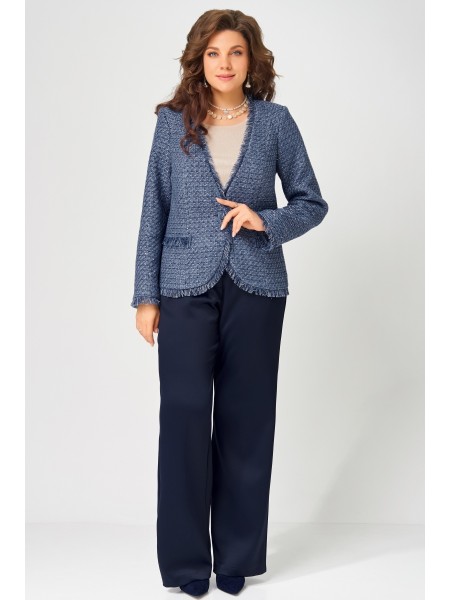 4056 бежево-синий