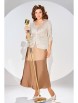 Юбочный костюм артикул: 4151 золотисто-бежевый от FITA - вид 1