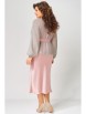 Плательный костюм артикул: 3223 розово-дымчатый от FITA - вид 2