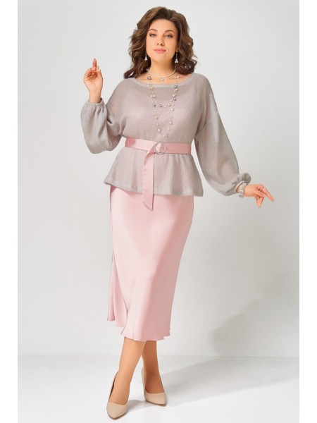 3223 розово-дымчатый