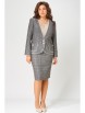 Юбочный костюм артикул: 4121 серо-бежевый от FITA - вид 1