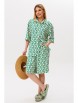 Костюм с шортами артикул: 2120 зеленый от AmberaStyle - вид 6