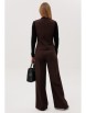 Брючный костюм артикул: 3013 шоколад от AmberaStyle - вид 2