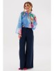 Брюки артикул: 1125 синий от AmberaStyle - вид 20