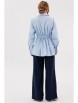 Брючный костюм артикул: 2134 голубой/синий от AmberaStyle - вид 2