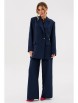 Брючный костюм артикул: 2136 синий от AmberaStyle - вид 1