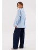 Блузка артикул: 1126 голубой от AmberaStyle - вид 2