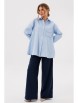 Блузка артикул: 1126 голубой от AmberaStyle - вид 1