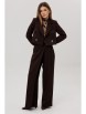 Брючный костюм артикул: 2112-3 шоколад от AmberaStyle - вид 3