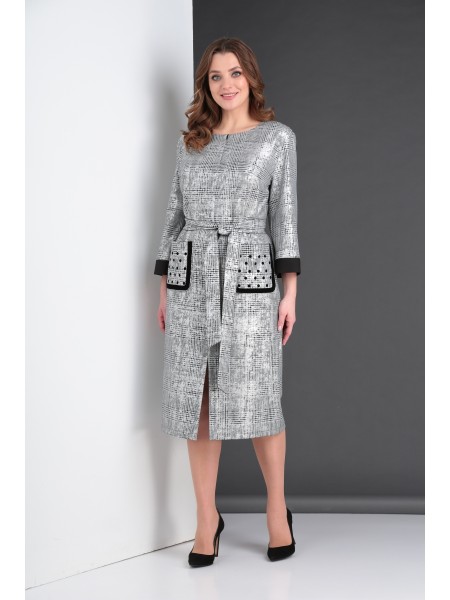 М-424 серый с черной отделкой