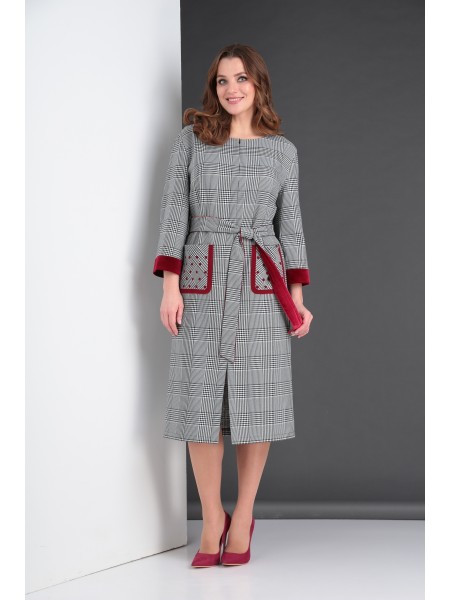 М-424 серый красный с отделкой