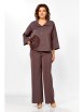 Брючный костюм артикул: М-559-2 капучино от ЗигзагСтиль - вид 1