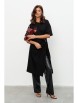 Костюм с шортами артикул: 1136 черный от KaVaRi - вид 19