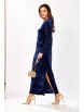 Нарядное платье артикул: 5319/1 синий жатка от GIZART - вид 5