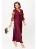 Плательный костюм артикул: 2144 бордовый от Светлана-Стиль - вид 8