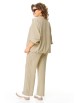 Брючный костюм артикул: М-1368 бежевый от Карина Делюкс - вид 5
