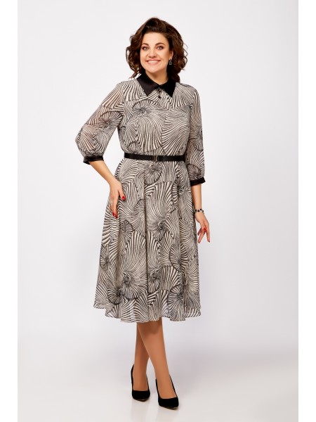 804 слоновая кость, принт «ракушки»