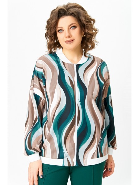 785.2 мультиколор, принт «разводы»