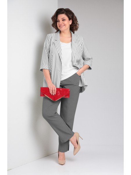 374 серый+белый