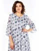 Нарядное платье артикул: 3007/1 синий с серым от LadyStyleClassic - вид 4