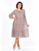 Нарядное платье артикул: 3007/2 кофейный от LadyStyleClassic - вид 6