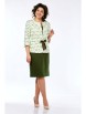 Плательный костюм артикул: 2665 зеленые тона от LadyStyleClassic - вид 8
